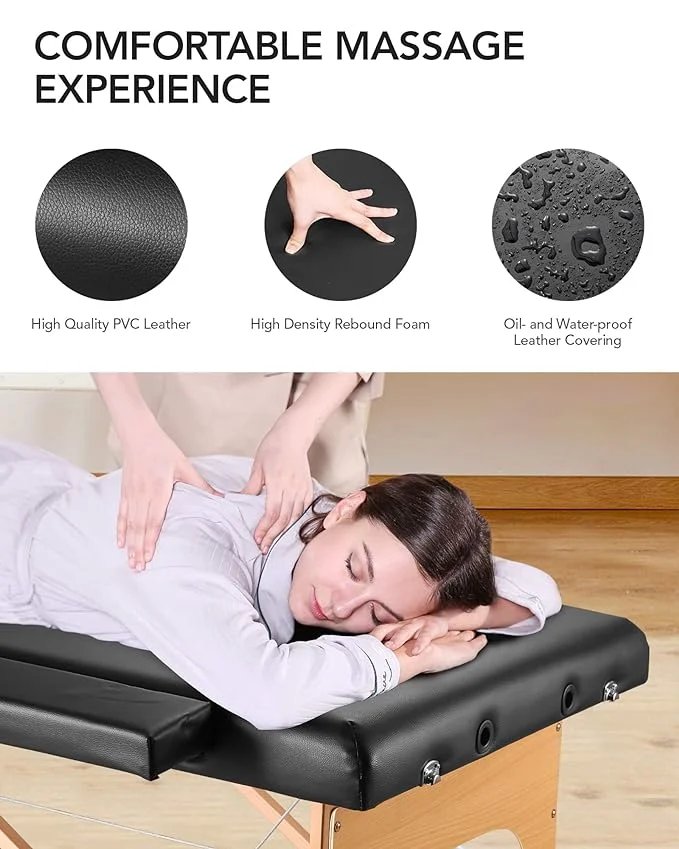 Portable Massage Table with 2 Fold photo 2