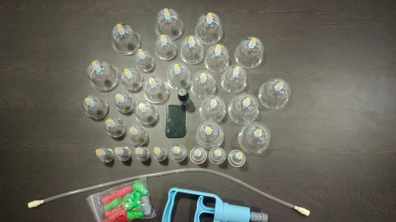 Vacuum Cupping Therapy Set of 32 Pcs photo 2