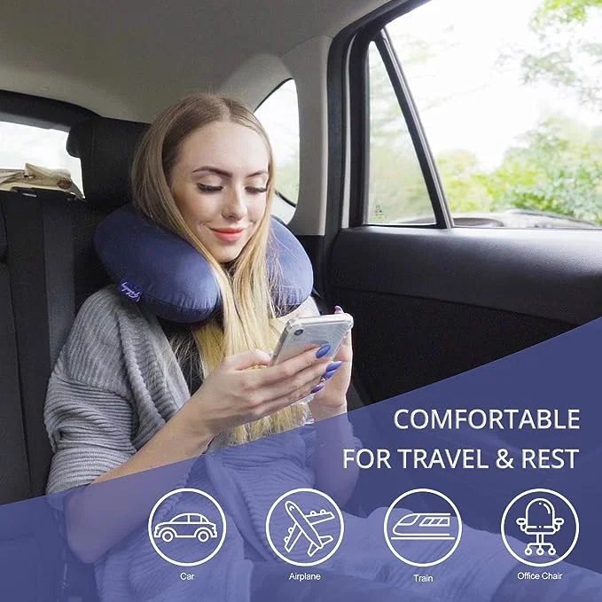 Neck pillow For Travel Home And Office Use photo 2
