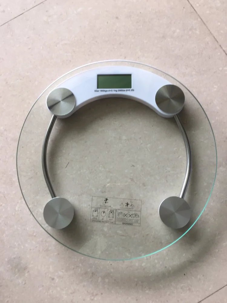 Weight scale for human body