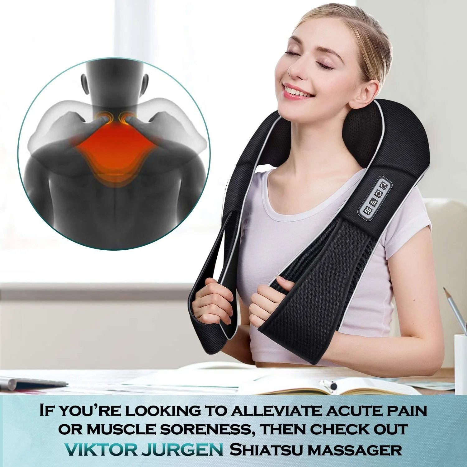 Neck and shoulder massager photo 4