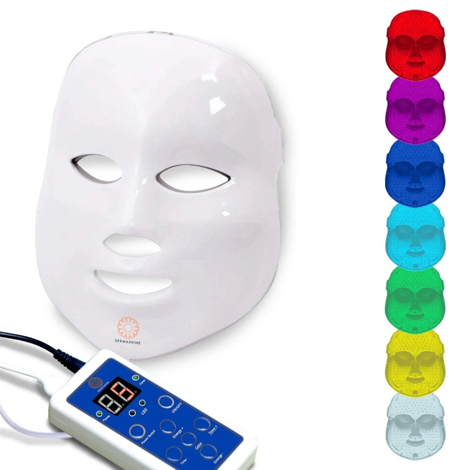 Infrared red light face mask photo 3