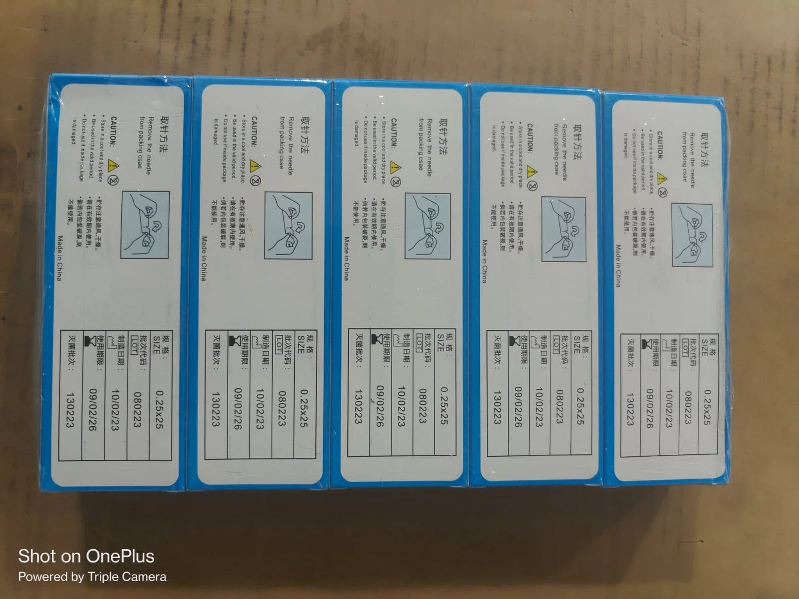 Nozzle cleaning needle kit