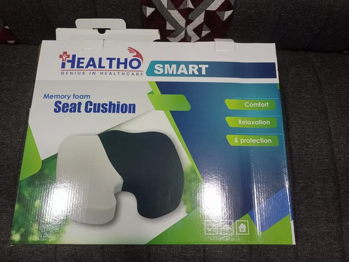 Memory foam seat cushion