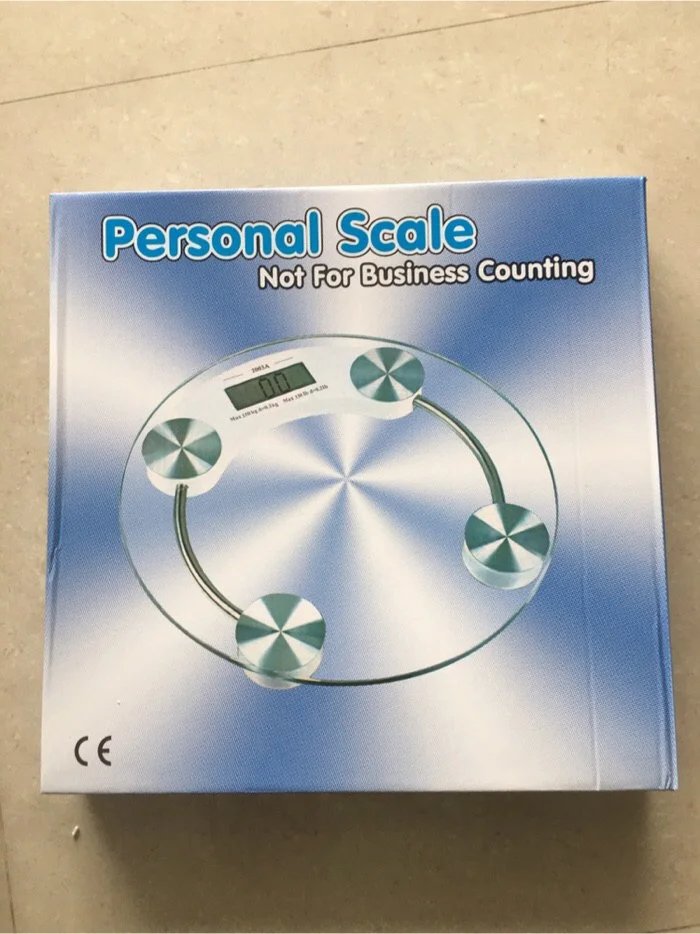 Weight scale for human body