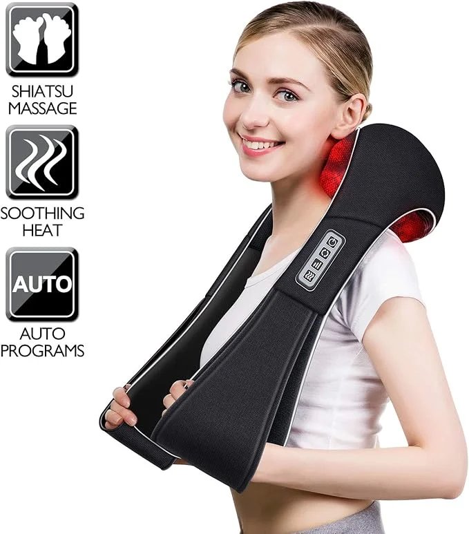Neck and shoulder massager