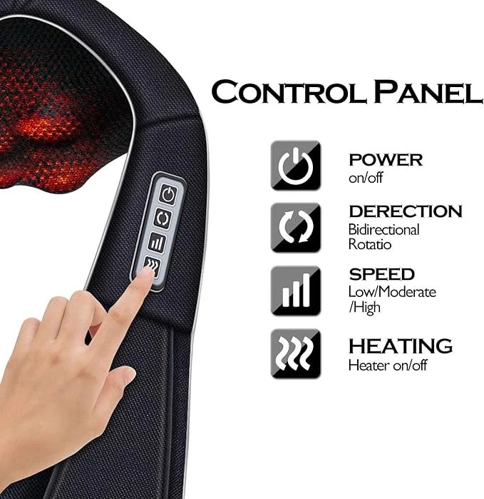 Neck and shoulder massager